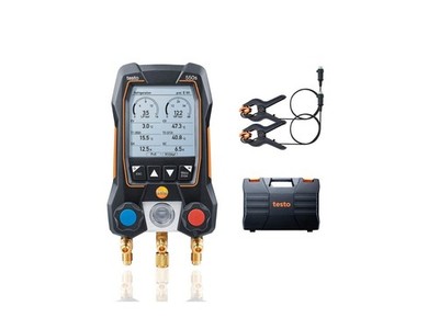 Testo 550s AC Manifold Gauge Set   Manifold Gauges Hvac and Refrigeration