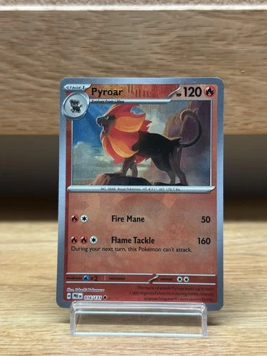 Pokemon Prismatic Evolutions Pyroar Pokeball ERROR CARD 016/131