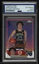 PSA/DNA 2023 Topps Chrome McDonald's All American Refractor Jared McCain 14kb