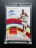 2022-23 Immaculate Jabari Smith Jr RC Rookie Sneaker Swatch GOLD Patch Auto /10