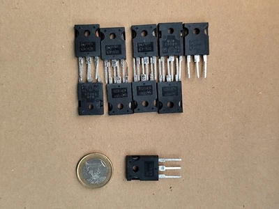 10x MJW 18020 NPN Bipolar BJT Power Transistor 450V 30A 250W TIP142 Tip121 3055 - Bild 1 von 4
