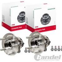 2X FAG RADLAGER-SATZ Hinten Passend FÜR Ford Mondeo Links+Rechts