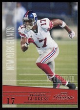 2006 Playoff Prestige Plaxico Burress #103 New York Giants