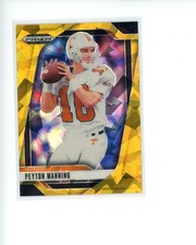 2025 Panini Prizm Draft Picks Gold Ice #195 Peyton Manning