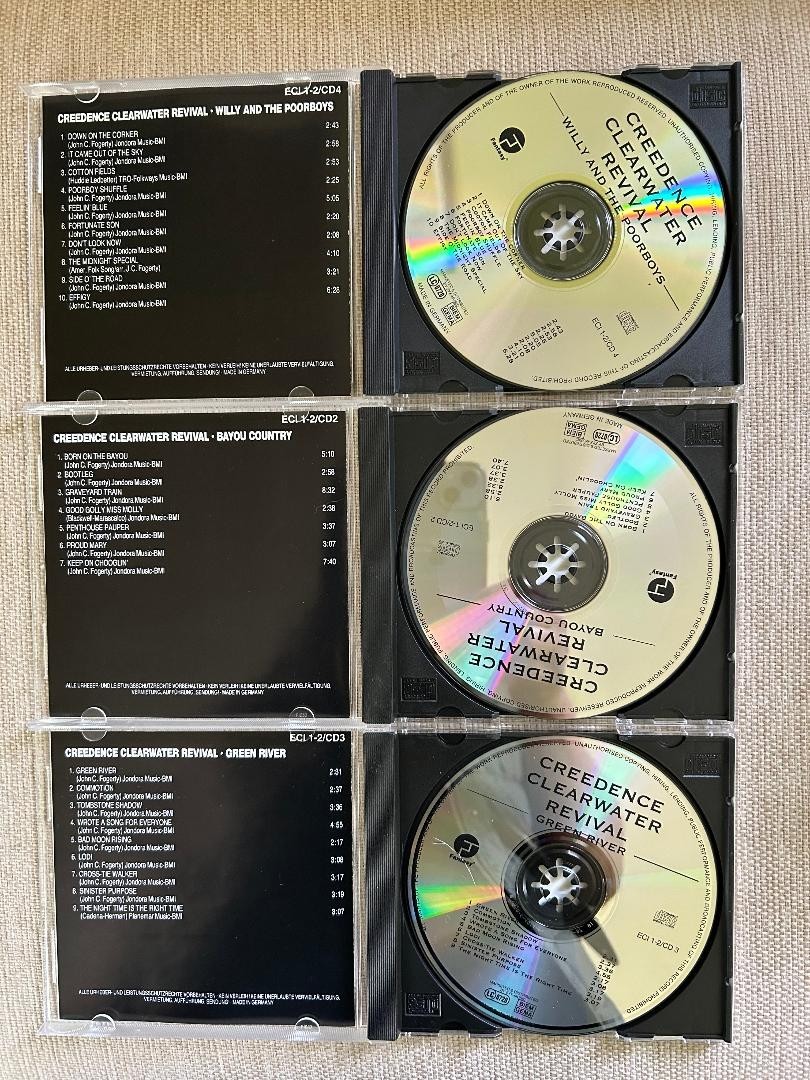 クリーデンス・クリアウォーター・リバイバル 7枚CDセット Creedence Clearwater Revival – 7 CD Collection (1998) Fantasy ZYX