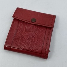 Moroccan Style Wallet Coin Leather Bi-fold Handmade Pocket Unisex Small