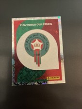 2026 Panini FIFA World Cup Morocco Team Crest Hologram Sticker MAR 1