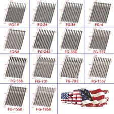 10-50pcs Dental FG Burs High Speed Handpiece Round Carbide Tungsten Steel UPS po