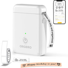 Label Maker Machine with Tape, X1 Portable Bluetooth Mini Label Printer, Support