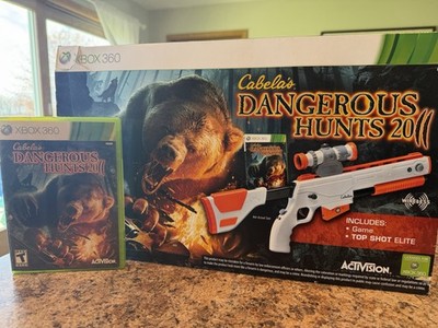 Cabela's Dangerous Hunts 2011 Xbox 360 Game and Top Shot Elite Controller Set