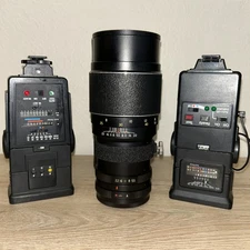 Hanimex Tele-auto 1:5.5 Camera Lens And Focal Zoom Lot