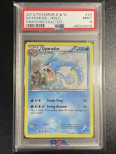 PSA 9 MINT Gyarados 24/124 *Cosmos Holo Promo Pokemon BW Dragons Exalted LOW POP on eBay