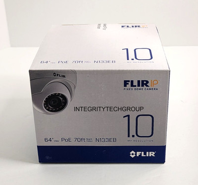 N133EB 1MP Fixed Mini Dome Outdoor Weatherproof IP POE Camera