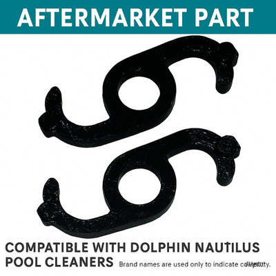 2-Pack Filter Cartridge Clips for Dolphin Nautilus Pool Cleaners 9980731