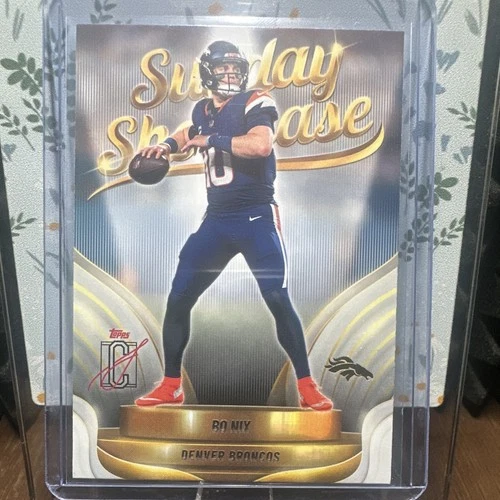 2025 Topps Signature Bo Nix Base (RAW)