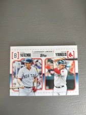 2010 Topps - Legendary Lineage Carl Yastrzemski, Kevin Youkilis #LL29 (JGA)(03)