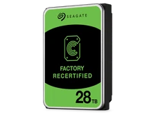Seagate Exos 28TB 7.2K RPM SATA 6Gb/s 512e CMR 3.5in Recertified Hard Drive ST28