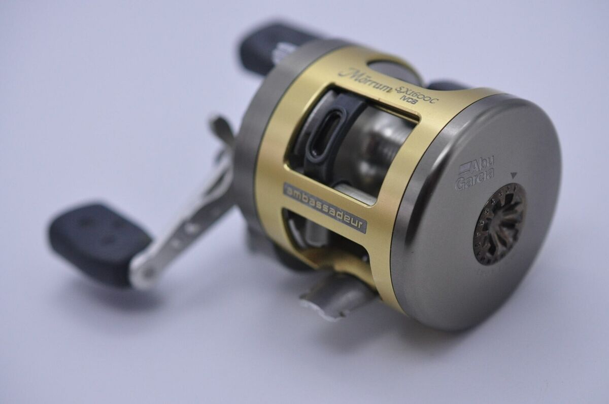 Abu Garcia Ambassadeur Morrum SX1600C IVCB BaitCasting Reel Near MINT W/Box