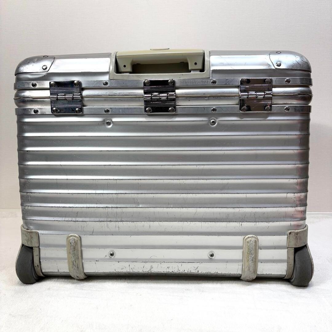 RIMOWA TOPAS PILOT 2-Wheel Business Trolley Carry Case Used