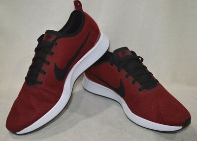 Nike Shoes Mens 11 Athletic Trainer Dualtone Racer Running Sneakers Red Leather Nike Dualtone Racer Red for Sale | Authenticity Guaranteed  main image 3