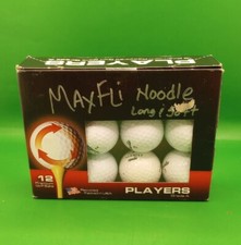 Maxfli Noodle Players Tour 2 Grade A 12 Recycled Premium Golf Balls, Sealed Box
