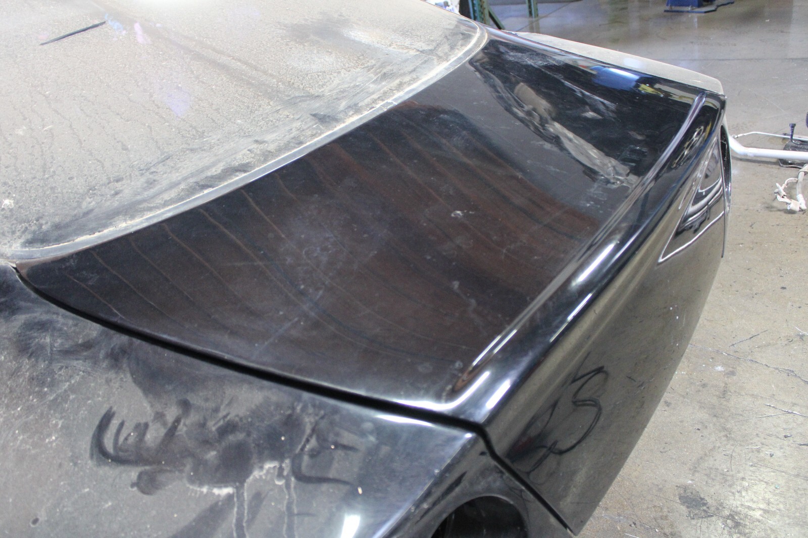 Ferrari 575, Decklid Tailgate, Trunk Lid, Black, Used, P/N 65361400