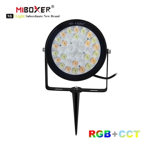 Mi Light Spike Light 25w LED RGB CCT Wall Washer Outdoor Building Garden Light - Picture 2 of 12