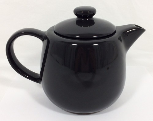 IKEA Vardagen Teapot Dark GRAY Ceramic 6 Cups 802.910.57 Vtg NEW w/ Tag - Picture 5 of 12
