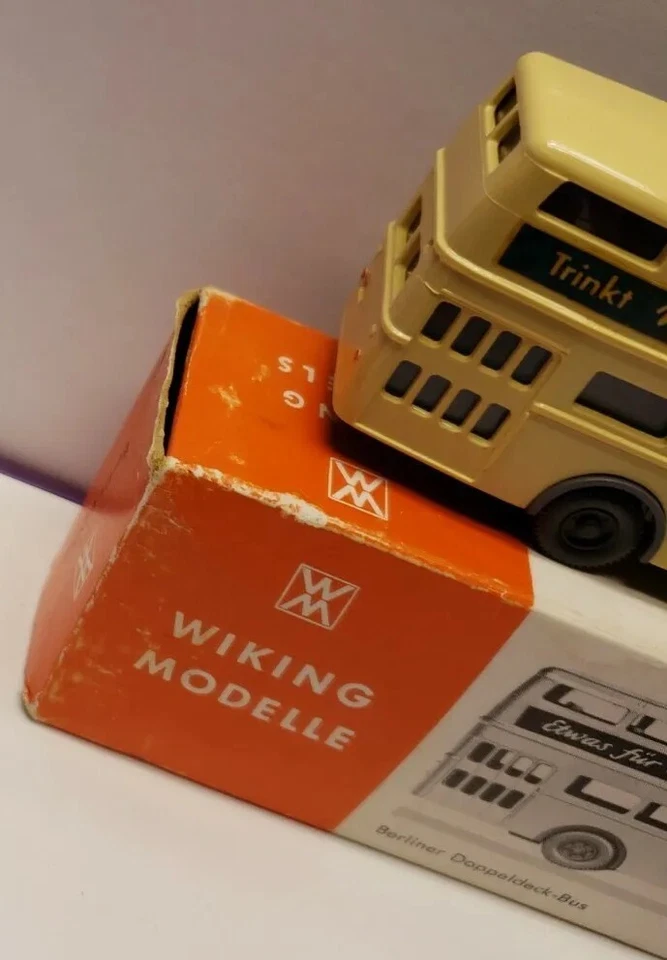 WIKING Modelle Berliner Doppeldeck Bus No.48 OVP 1:87 722 - Image 2 of 4