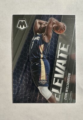 2020-21 Panini Mosaic Zion Williamson ELEVATE Insert #3  