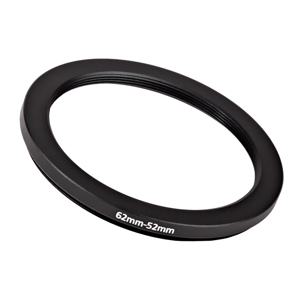 62mm to 52mm 62mm-52mm Stepping Step Down Filter Ring Adapter - Image 2 of 3