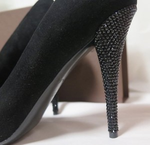 size 4.5 black heels