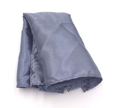  98 Bloomingdales Mens Handkerchief Solid Gray Dress Handky Casual Pocket Square