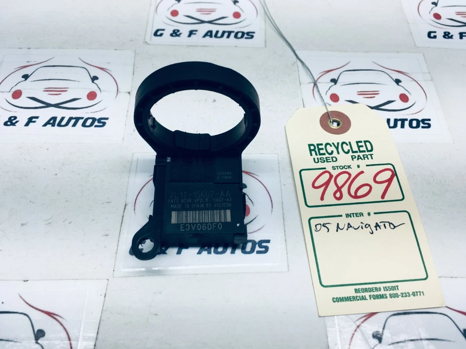 Lincoln Navigator 2005 módulo de bloqueo de robo inmovilizador OEM 2L1T-15607-AA #9869 Foto 3 de 4