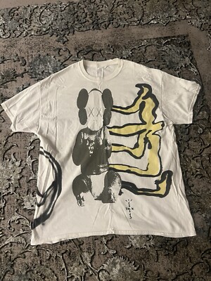 Travis Scott kaws fragment t shirt 
