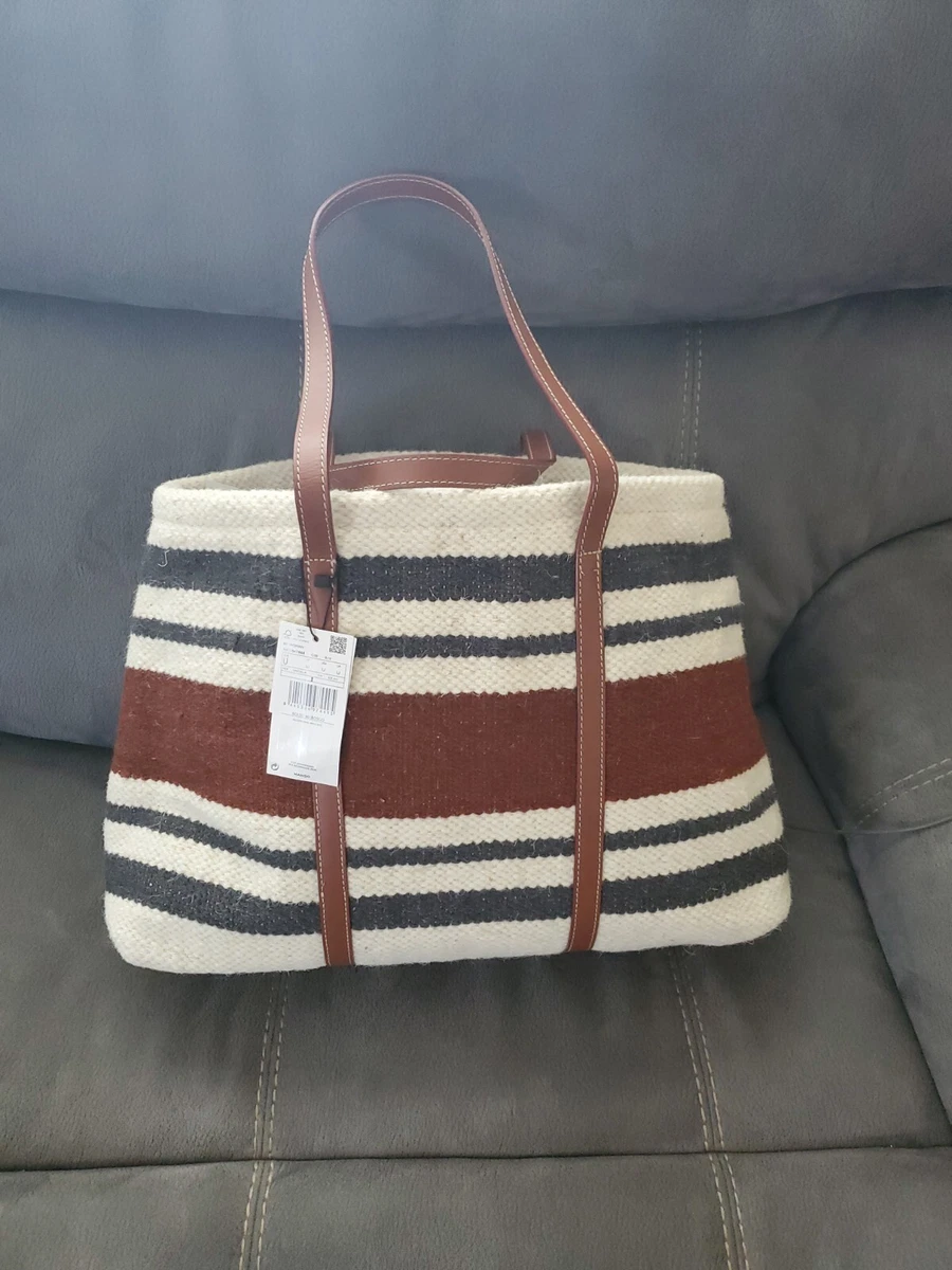Mango zip online tote bag