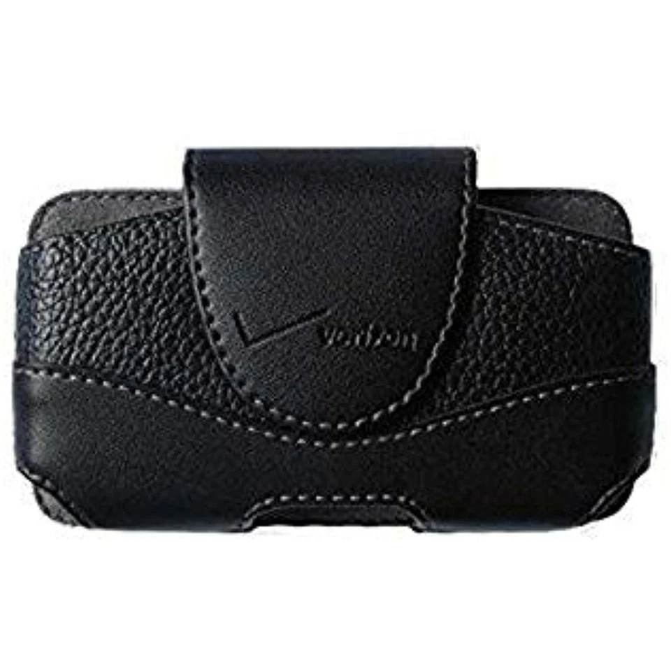 Funda de cuero con clip para cinturón Verizon Wireless OEM para iPhone Foto 2 de 3