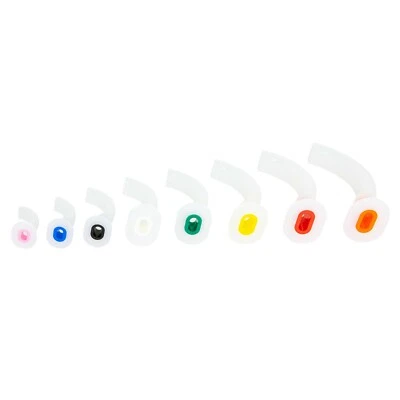 LINE2design Guedel Disposable Oral Airway Kit - Polyethylene Plastic Color Coded