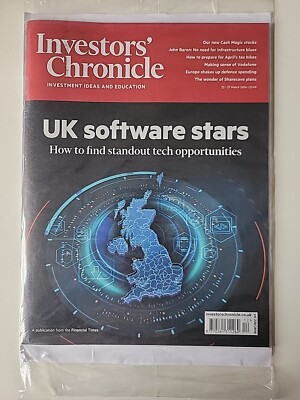 Investors Chronicle Magazine 22 - 27 March 2024 UK software starts