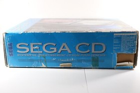 Sega CD Model 2 & Genesis Console Bundle w/ Box, Good Condition + Games -TESTED