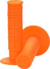 ProTaper 1/2-Waffle Single Density Dirt Bike Grips Neon Orange