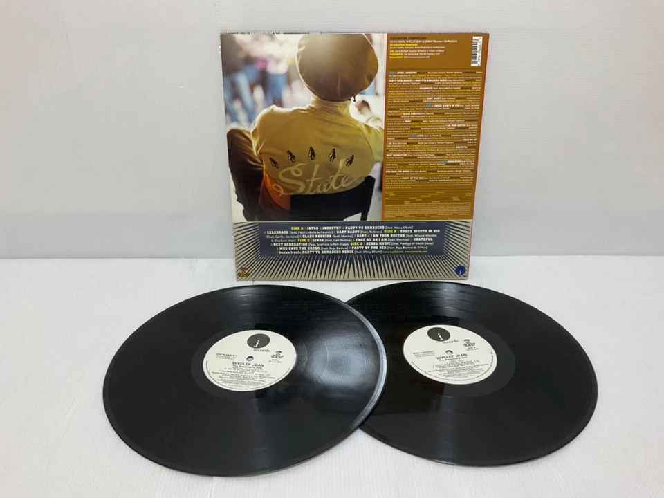 Wyclef Jean – The Preacher's Son 2LP 2003 US ORIG J Records Fugees Lauryn Hill - Image 2 of 2