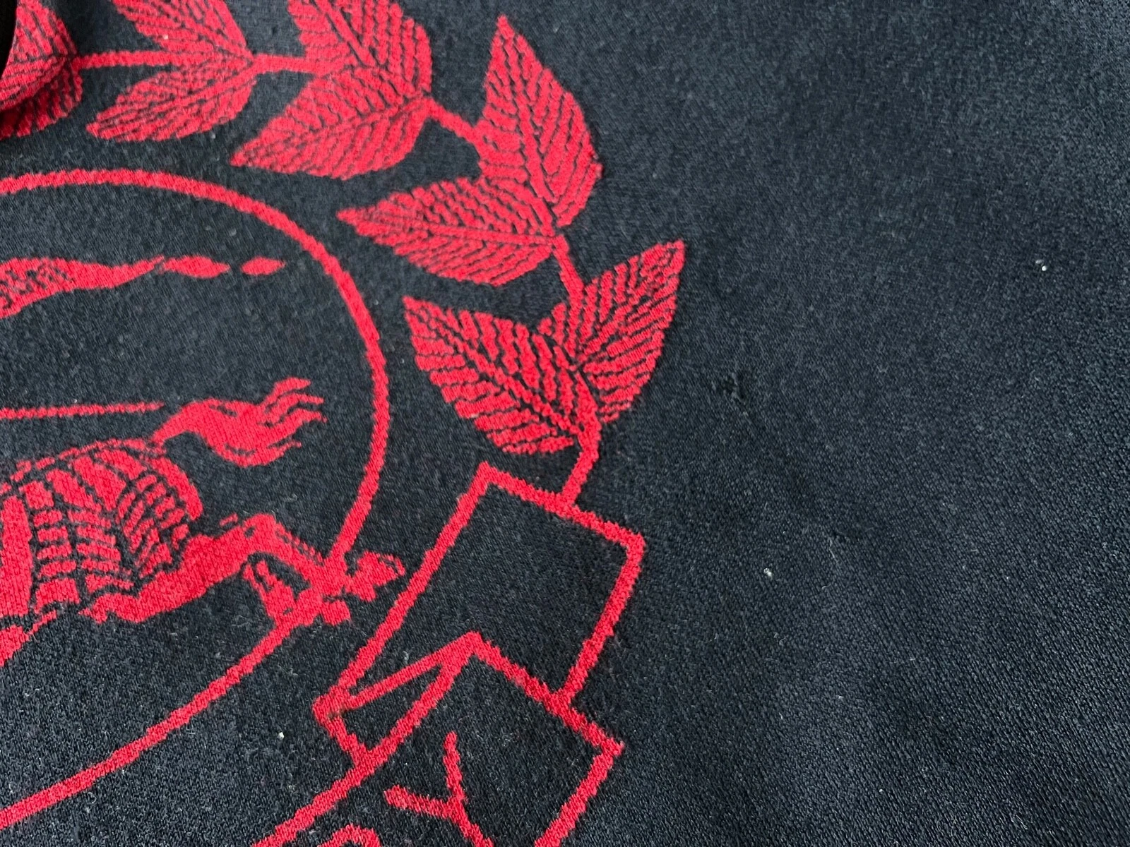 Felpa con cappuccio Burberry in lana merino colore navy taglia M