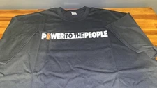“Power To The People” T-Shirt Sz XL