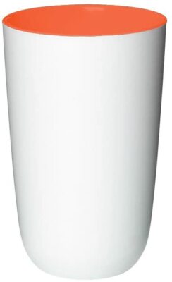 Pantone Universe klassische Reise Kaffeetasse Becher Flasche Tangerine Tango 17-1463 NEU
