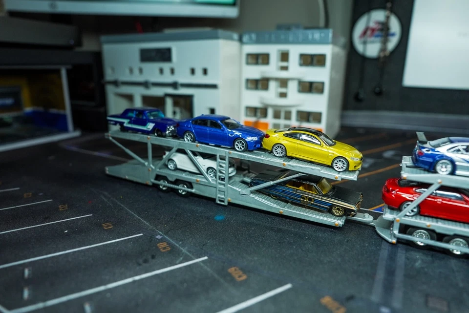 DCP 1/64 Peterbilt 389 TRANSPORTE PARA CARROS HECHO A MEDIDA Foto 4 de 4