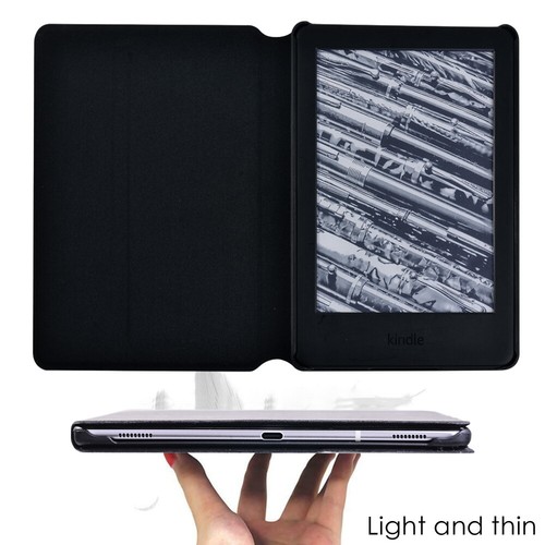 Printed Leather eReader Stand Cover Case -For Amazon Kindle/Paperwhite 1 2 3 4 5 - Afbeelding 8 van 39
