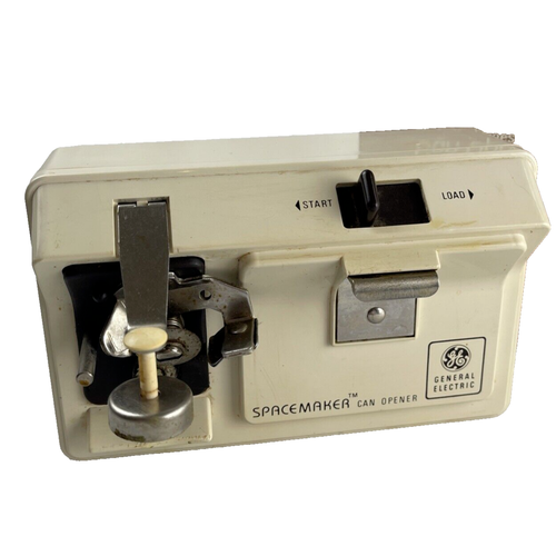 Vintage Spacemaker Under Cabinet Can Opener General Electric Beige ...