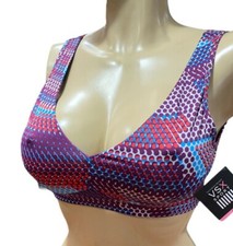 Victorias Secret Sport Unlined Double V Sports Bra Medium Multicolored