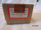 Pilot Lamps lot of 6 type 56 6w 120v clear candelabra base — photo 2